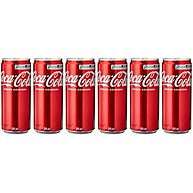 Coca-Cola Lata 310ml: Pack 6 Unidades Refrescantes - imagem 1