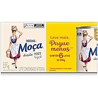 Leite Condensado Moça Integral: Pack Econômico 6 Latas - imagem 3