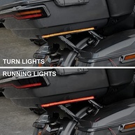 Kit Luz LED Marcador Lateral Fumê com Seta para Harley Davidson Touring 2006-2024 - imagem 4