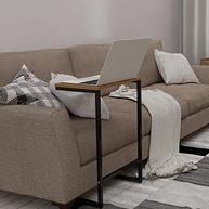 Mesa de Apoio Lateral para Sofá Vintage em Aço e Madeira - Estilo e Conforto para sua Sala - imagem 3