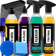 Kit Completo Vonixx: Pré e Pós Lavagem, Cera e Limpador Interno para um Carro Impecável - imagem 1