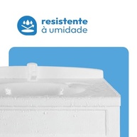 Gabinete para Banheiro com Lavatório Astra Clássica em Plástico Branco - Design Moderno e Funcional - imagem 5