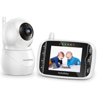 HelloBaby Monitor de Bebê HB66pro - Câmera com Áudio Bidirecional, Tela LCD IPS e Modo VOX - imagem 1