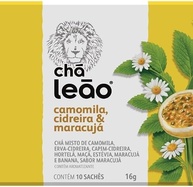 Leão Chá Premium - Camomila Cidreira E Maracujá 10 Sachês - imagem 2