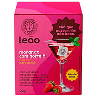 Leão Drinks: Saboreie Morango & Hortelã! - imagem 1