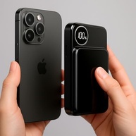 Carregador Portátil Magnético 10.000mAh: Indução Rápida 22,5W com Display LED - imagem 3