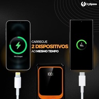 Power Bank 20000mAh Turbo 22.5W: Carregamento Ultra Rápido com Visor LED - imagem 5