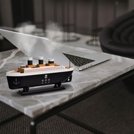 Difusor de Aroma Titanic Umidificador LED Colorido com Controle Remoto - O Navio da Relaxação - imagem 5