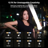 Ulanzi UA20: Bastão de Luz LED Inflável 20W Bi-Color para Criadores de Conteúdo - imagem 5