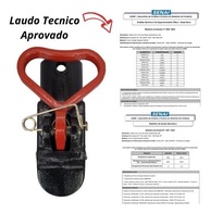 Kit Completo Elétrico para Carretinha: Munheca 2.500kg, Lanternas LED Canoínha, Faixas Refletivas e Fiação - imagem 2