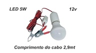 Lâmpada LED Pendente Automotiva de Emergência 12V: Iluminação Essencial para Seu Carro - imagem 3
