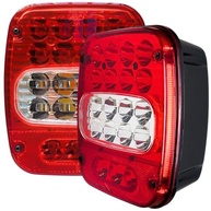 Par de Lanternas LED Traseiras Marmita 12/24V: Segurança e Estilo para seu Caminhão e Carretas - imagem 3