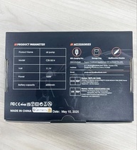 Mini Compressor de Ar Portátil Gonfleur: Inflador Elétrico Sem Fio 150PSI com Bateria 6000mAh e LED - imagem 5