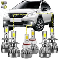 LED Peugeot 2008: Iluminação Ultra Forte 20000 Lúmens - imagem 1