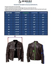 Jaqueta masculina de couro legítimo, couro bovino, motocicleta, motocicleta, motocicleta, jaqueta de couro verdadeiro, preto/marrom - imagem 4