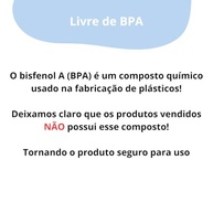 Kit Porta Leite em Pó para Bebê com 3 Divisórias + 2 Colheres de Silicone Rosa - Ideal para Bolsa Maternidade - imagem 4