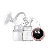 Bomba de Tirar Leite Elétrica Automática Portátil com Tela LED - 3 Modos, 9 Níveis de Sucção, Silenciosa, Mãos Livres, 180ml - imagem 4