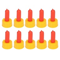 AYNEFY Mamilo para Bebida de Leite de Cordeiro - 10 Bicos Vermelhos para Amamentação de Ovelhas e Cabras - imagem 4