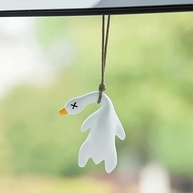 Pingente de Pato Engraçado que Muda de Cor: Toque Divertido e Lembrete de Temperatura para seu Carro! - imagem 5