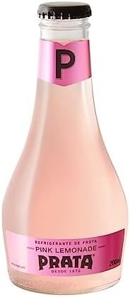 Prata Refrigerante Pink Lemonade Vidro 200Ml - imagem 1