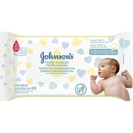 Lenço Umedecido Johnson's Baby: Cuidado Suave para Recém Nascidos - imagem 1