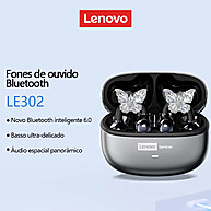 Lenovo LE302: Fones Bluetooth 6.0 para Jogos - imagem 1
