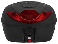 Bauleto 35L New Smart Box 4 Universal com Lente Vermelha - Segurança e Estilo para Sua Moto - imagem 1