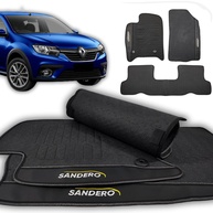 Par de Lentes de Espelho Retrovisor Sandero e Logan (2009-2014) - Visibilidade e Segurança - imagem 3