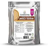 Farinha de Linhaça Marrom Leve Croc 200g Sem Glúten - imagem 2