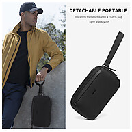 Bolsa Transversal Masculina OZUKO: À Prova D'água e Leve - imagem 2