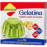 Gelatina Lowçucar Limão Siciliano: Sabor Leve e Refrescante - imagem 1