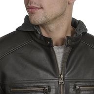 Jaquetas de couro sintético Faux Leather Racer Jacket Levi'smasculino - imagem 5