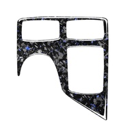 Transforme seu Benz: Painel Multimídia Fibra de Carbono Azul Forjada - Elegância e Proteção LHD - imagem 1