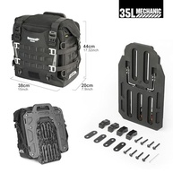 Bolsas de Selim Moto Rhinowalk 35L: Aventura à Prova d'Água com Liberação Rápida e Sistema MOLLE - imagem 4