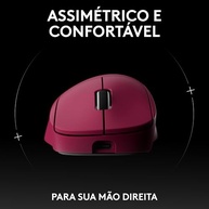 Mouse Gamer Logitech G PRO X SUPERLIGHT 2 DEX Rosa Magenta: Precisão e Liberdade Sem Fio - imagem 3