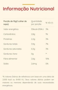 Semente de Linhaça Dourada Triturada Natural Life - 150g - imagem 4