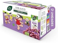 LIFE MIX Turma da Mônica - Suco de Uva em Caixinha - 100% Suco, Sem Adição de Açúcares, Sem Conservantes e Corantes, Ômega 3 DHA, Vitaminas C e D, Cálcio, Fibras - Vegano - Pack 12 x 200ml - imagem 2