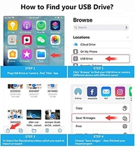 Adaptador Apple Lightning para Câmera USB 3.0 - Conecte Pen Drive, Teclado e Mais ao seu iPhone/iPad - imagem 4