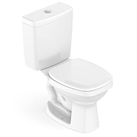 Kit Bacia Sanitária com Caixa e Assento Like - Ecoflush 3/6L, Design Moderno 36x61x74cm - imagem 5