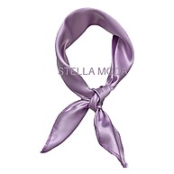 Lenço Cetim Lilás: Elegância e Versatilidade em um Só Acessório - imagem 2
