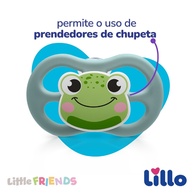 Chupeta Little Friends 6m+ Azul – Lillo - imagem 2