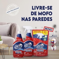 Combo Limpador Tira Mofo e Limo Saif com Cloro Ativo - 500ml Gatilho + Sachê - imagem 4