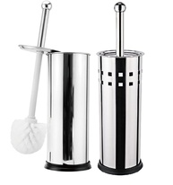 Kit 2 Escovas Sanitárias com Vaso Limpador - Higiene e Estilo para seu Banheiro - imagem 1