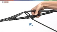 Palheta Limpador Para-Brisa Dianteira Bosch Eco B097 - Limpeza Impecável e Suave - imagem 4