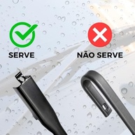 Palhetas Limpador Parabrisa Silicone Ford Fiesta 2011-2014 Flat Silenciosas Tiger Auto (Jogo 2 Unidades) - imagem 4