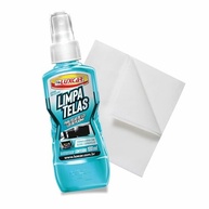 Kit Limpa Telas Luxcar 120ml + Pano: Limpeza Profissional com Álcool Isopropílico - imagem 4
