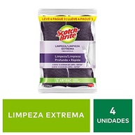 Scotch-Brite 3M Esponja de Limpeza Extrema - Leve 4 Pague 3 | Fibras Avançadas para Limpeza Rápida e Eficiente - imagem 4
