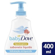 Baby Dove Sabonete Líquido Hidratação Enriquecida 400ml - Limpeza Suave da Cabeça aos Pés - imagem 3