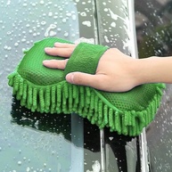 Luva de Microfibra Chenille para Limpeza Automotiva: Brilho e Absorção Superior - imagem 5