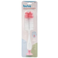 Escova para Mamadeira e Bico com Ventosa Rosa - Limpeza Fácil e Segura - imagem 5